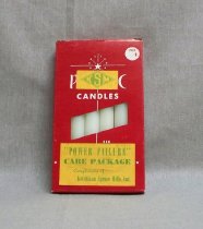 Emergency household candles